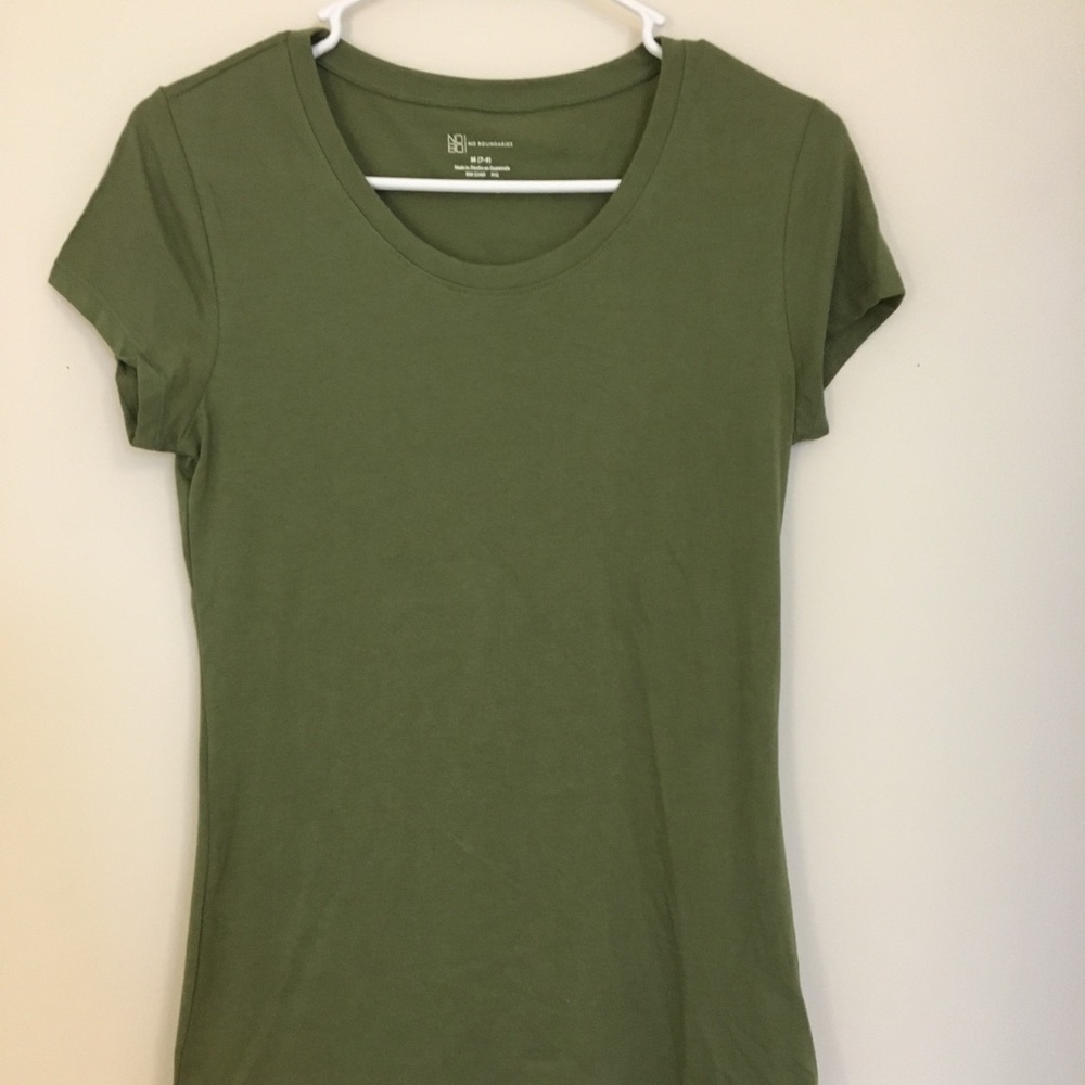 green t shirt